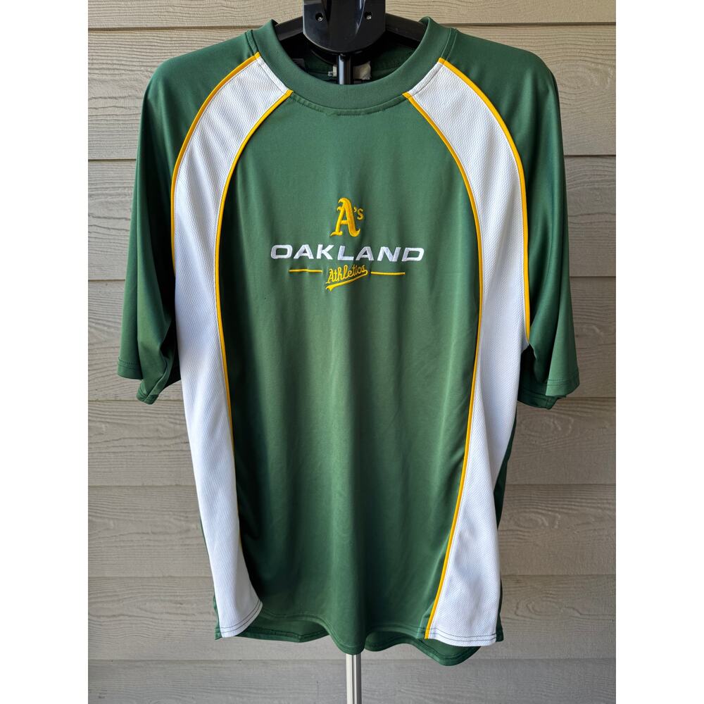 Vintage Lee Sport Oakland Athletics Embroidered Performance Tee – Est. Men’s L